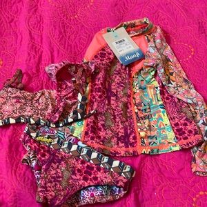 Maaji 3 piece swimsuit 4t